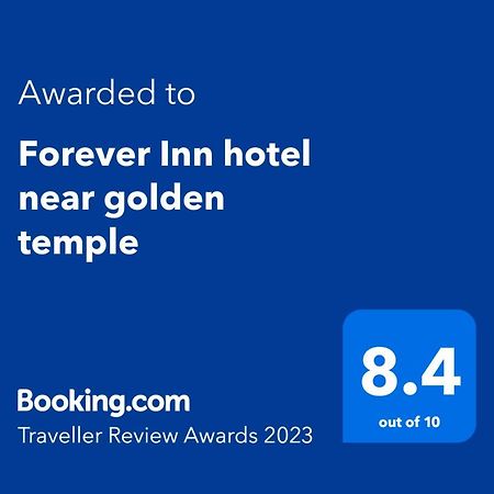 Forever Inn Hotel Near Golden Temple Amritsar Ngoại thất bức ảnh
